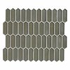 Msi Pixie Grigia Hand Crafted SAMPLE Glass Mosaic Wall Tile ZOR-MD-0365-SAM